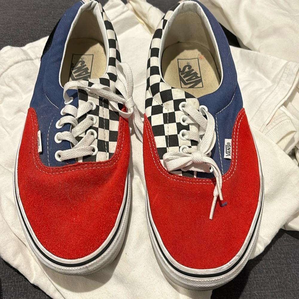Vans Men Era 'Mix-Match' Navy/Red